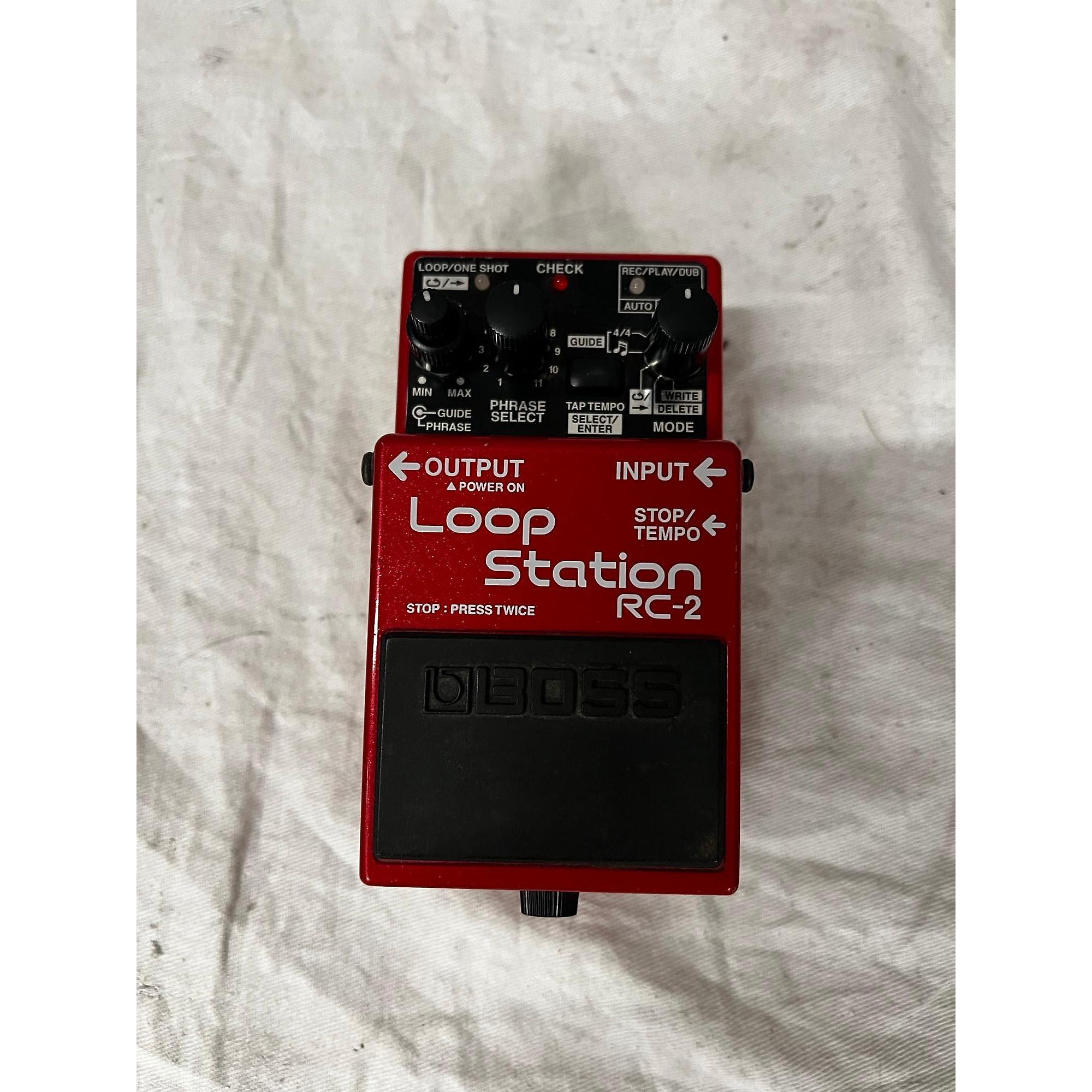 Used BOSS RC2 Loop Station Pedal | Guitar Center