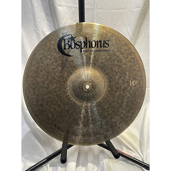 Used Bosphorus Cymbals 18in NEW ORLEANS HEAVY RIDE Cymbal