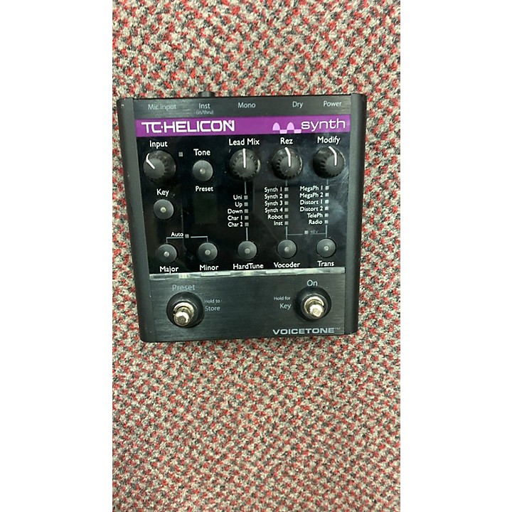 Used TC-Helicon VoiceTone Synth Vocal Processor