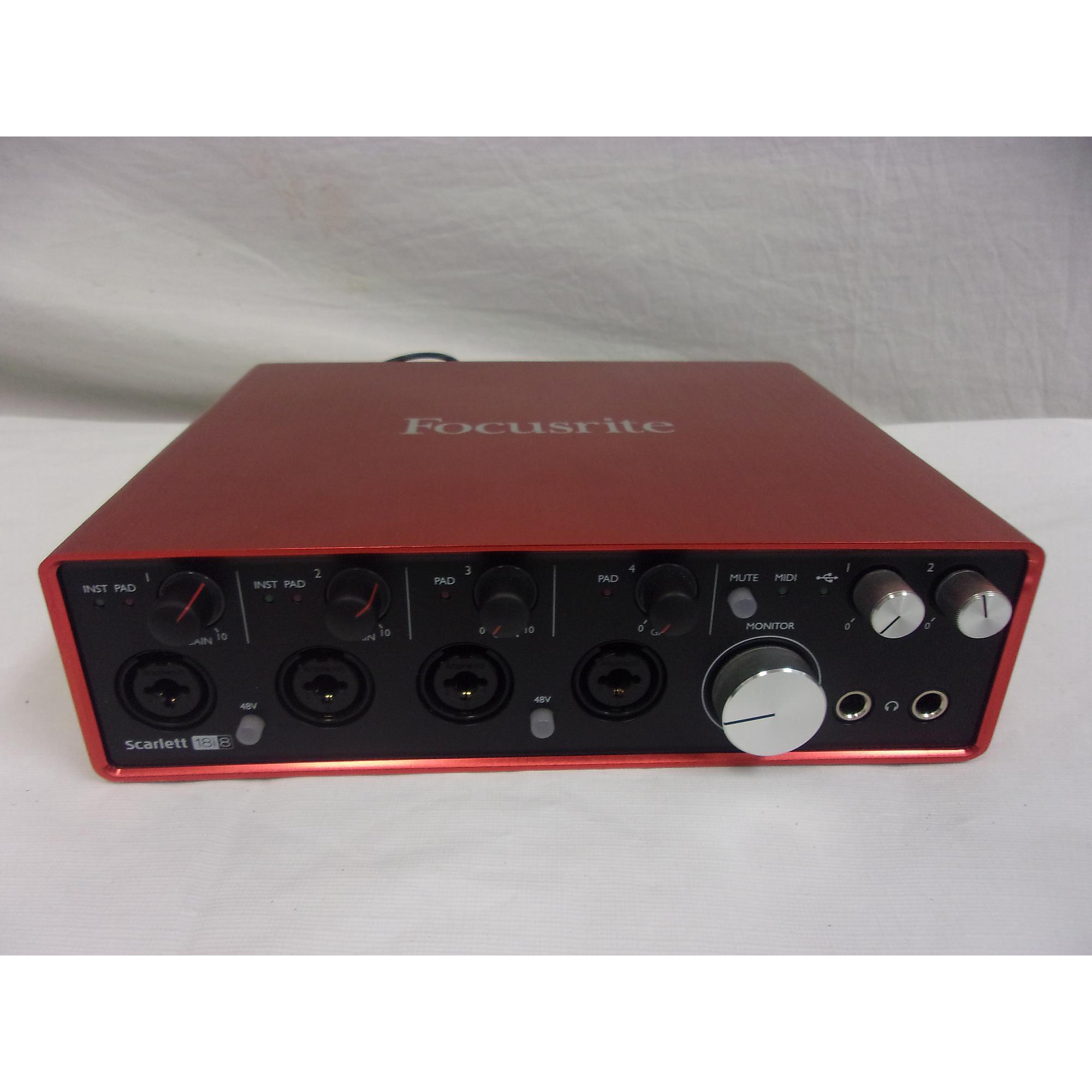 Used Focusrite Scarlett 18i8 Gen 2 Audio Interface | Guitar Center