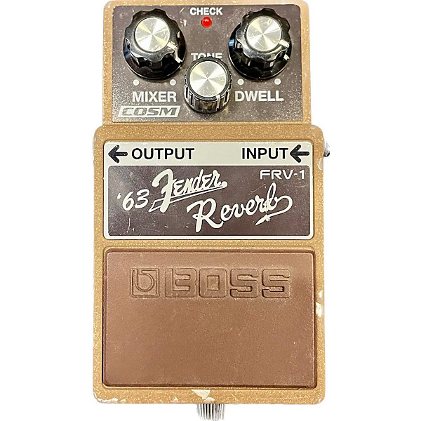 Used BOSS FRV-1 Fender 63 Reverb Effect Pedal | Guitar Center