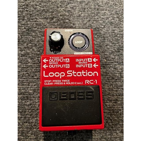 Used BOSS RC1 Loop Station Pedal Guitar Center