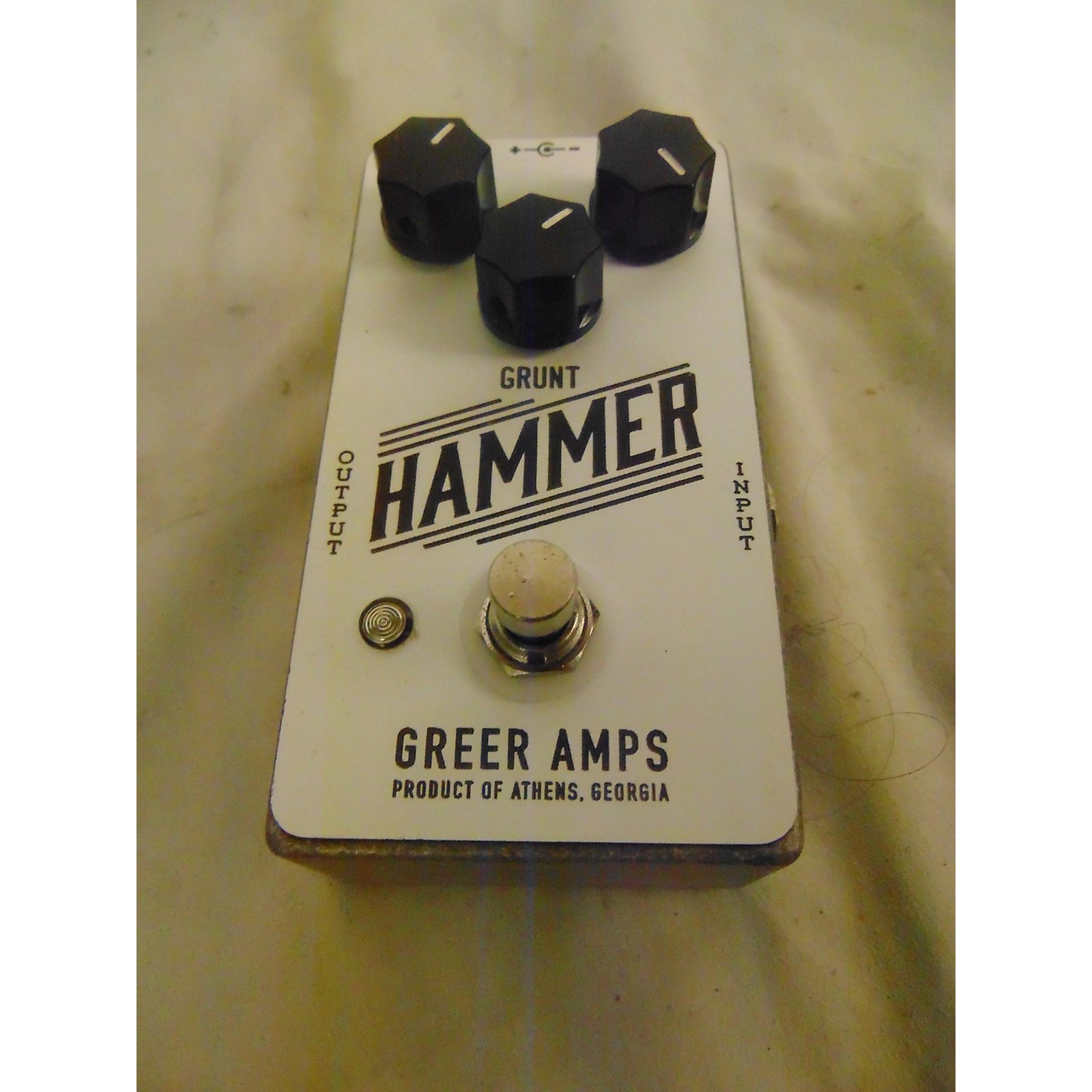 Used Greer Amplification Hammer Effect Pedal | Guitar Center