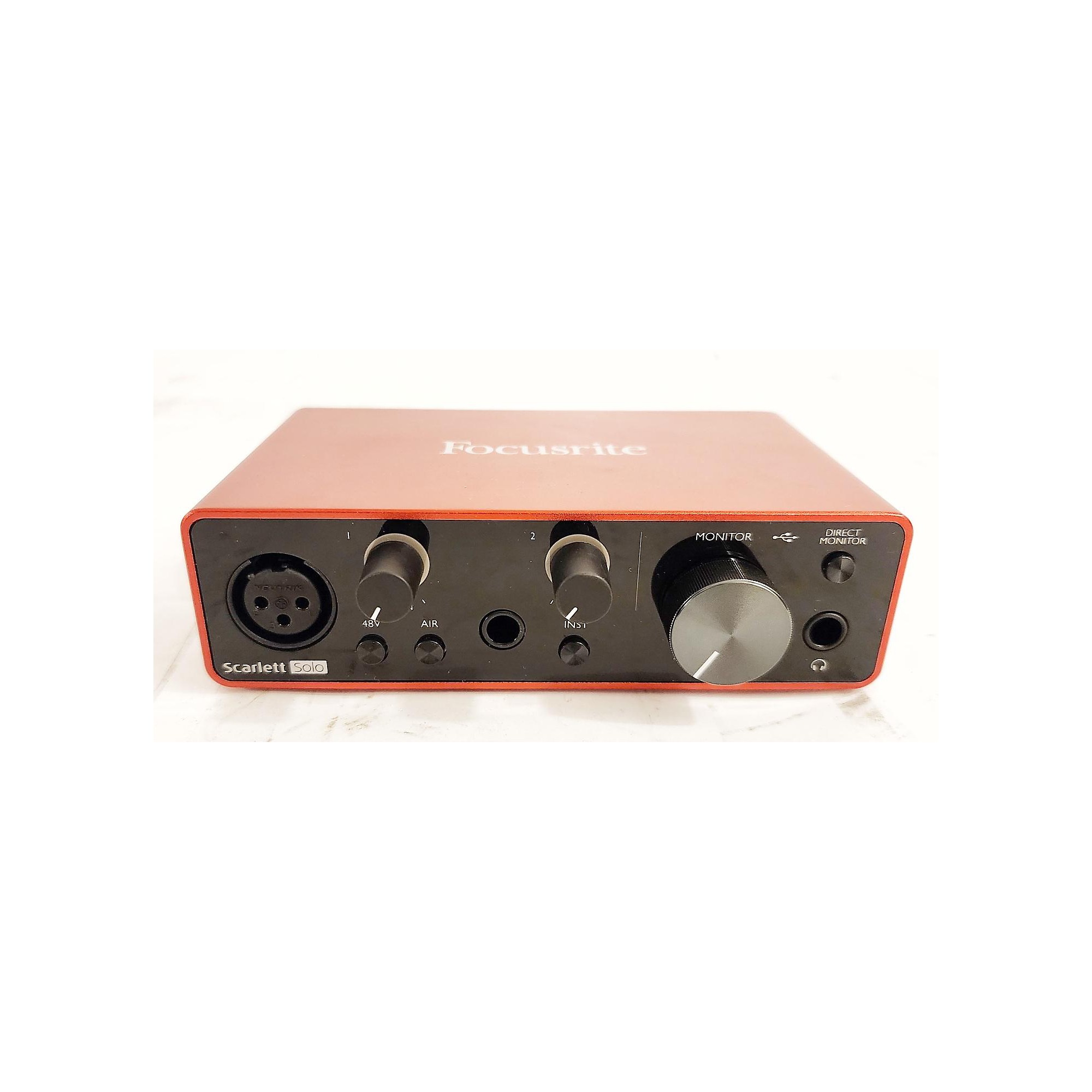 Used Focusrite Scarlett Solo Gen 3 Audio Interface | Guitar Center