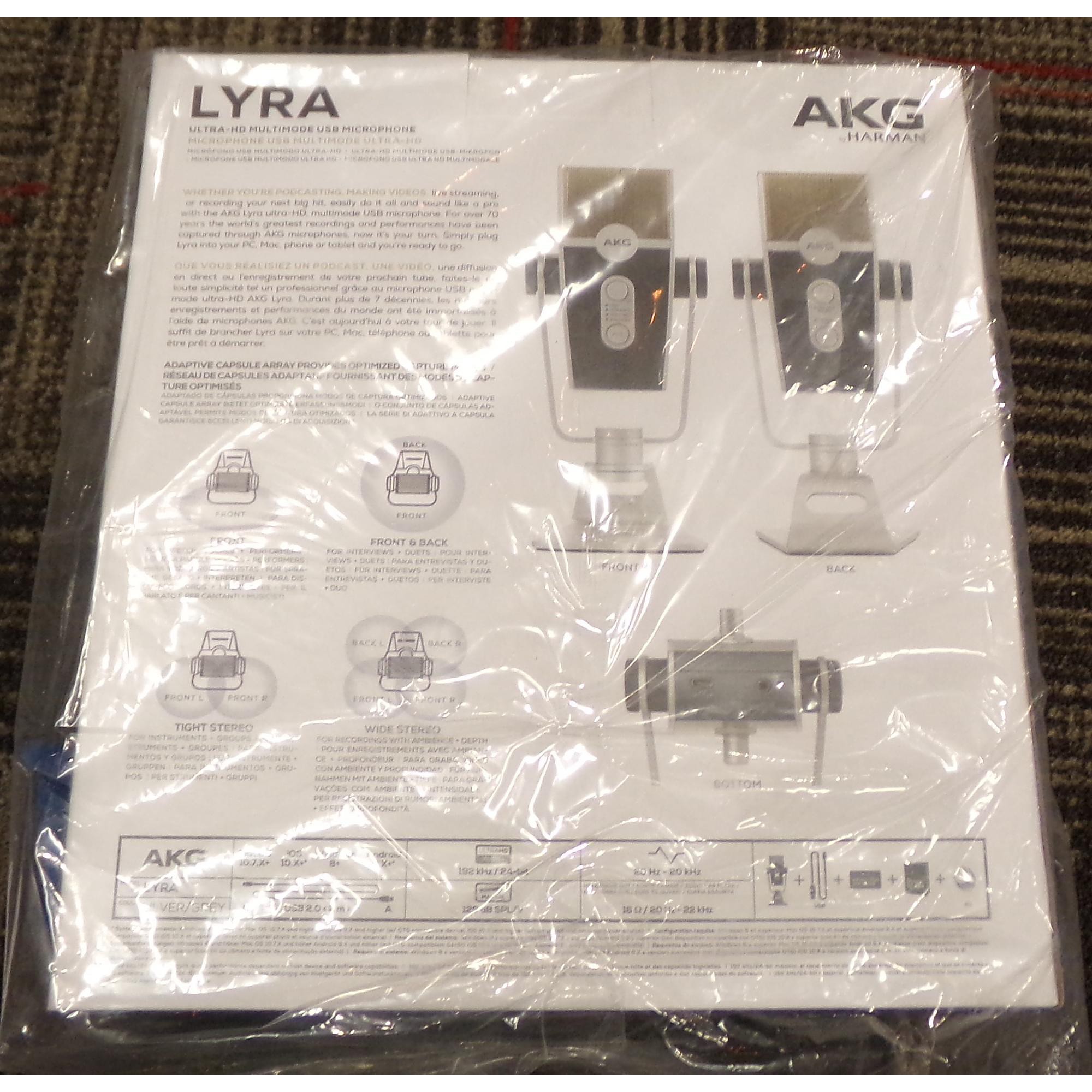 AKG Lyra  Ultra-HD Multimode USB Microphone