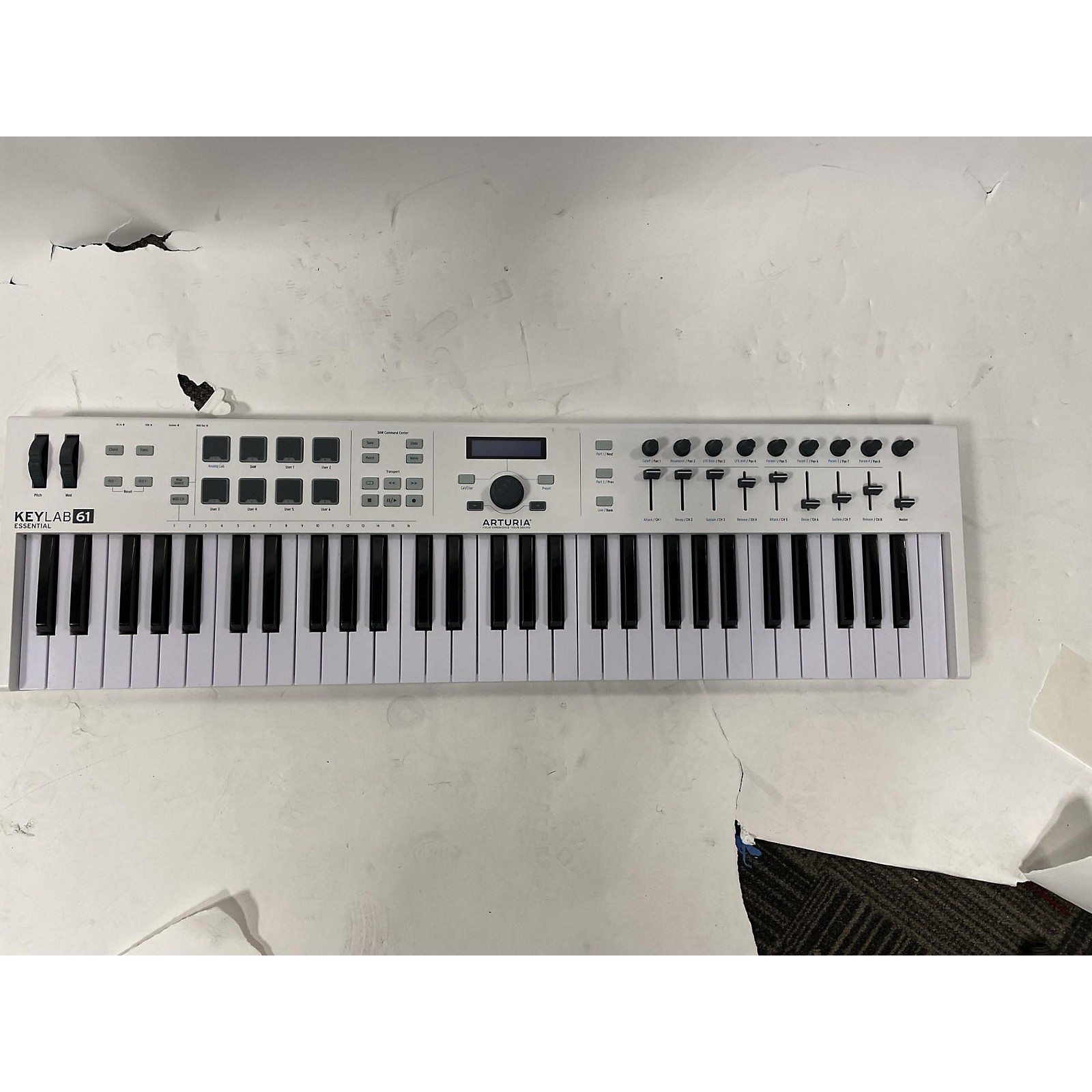 Used Arturia Keylab Essential 61 MIDI Controller