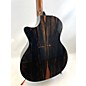 Used Taylor Custom Ga Ltd Edition Ebony Acoustic Electric Guitar