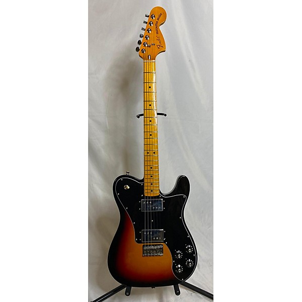 Color　Center　Used　Sunburst　Body　Guitar　1975　Guitar　Telecaster　Fender　II　Electric　American　Solid　Vintage　Deluxe