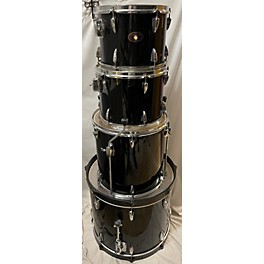 Used TAMA Used TAMA 4 piece Imperialstar Black Drum Kit