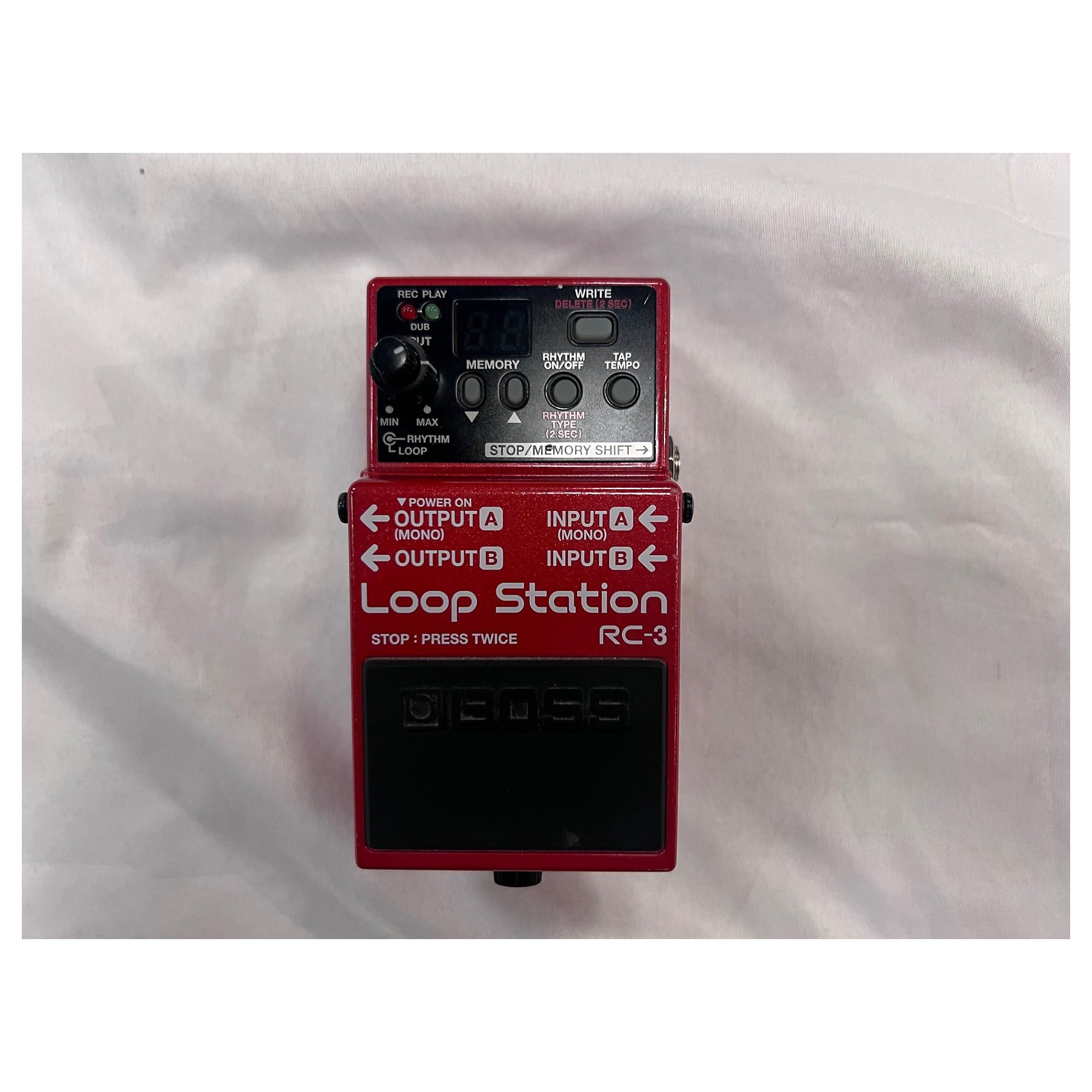 Used BOSS RC3 Loop Station Pedal