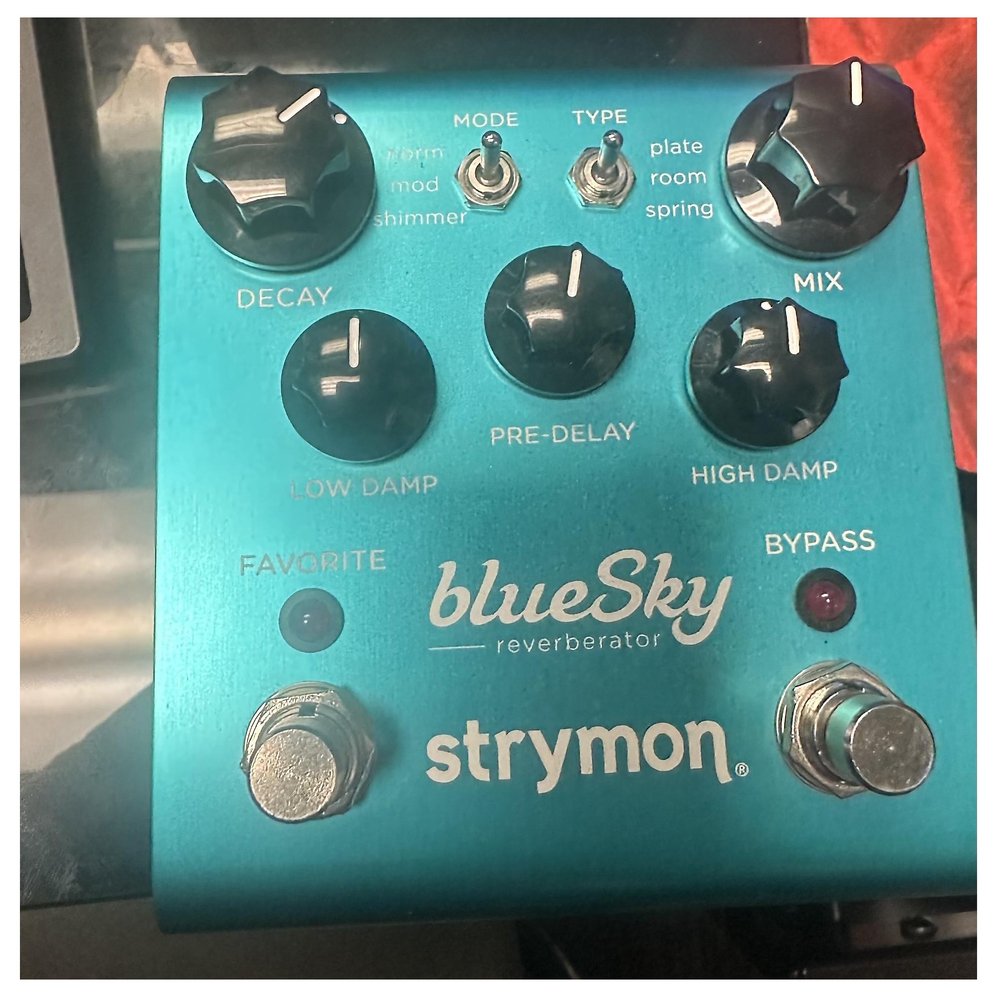 Used Strymon Bluesky Reverb Effect Pedal | Guitar Center