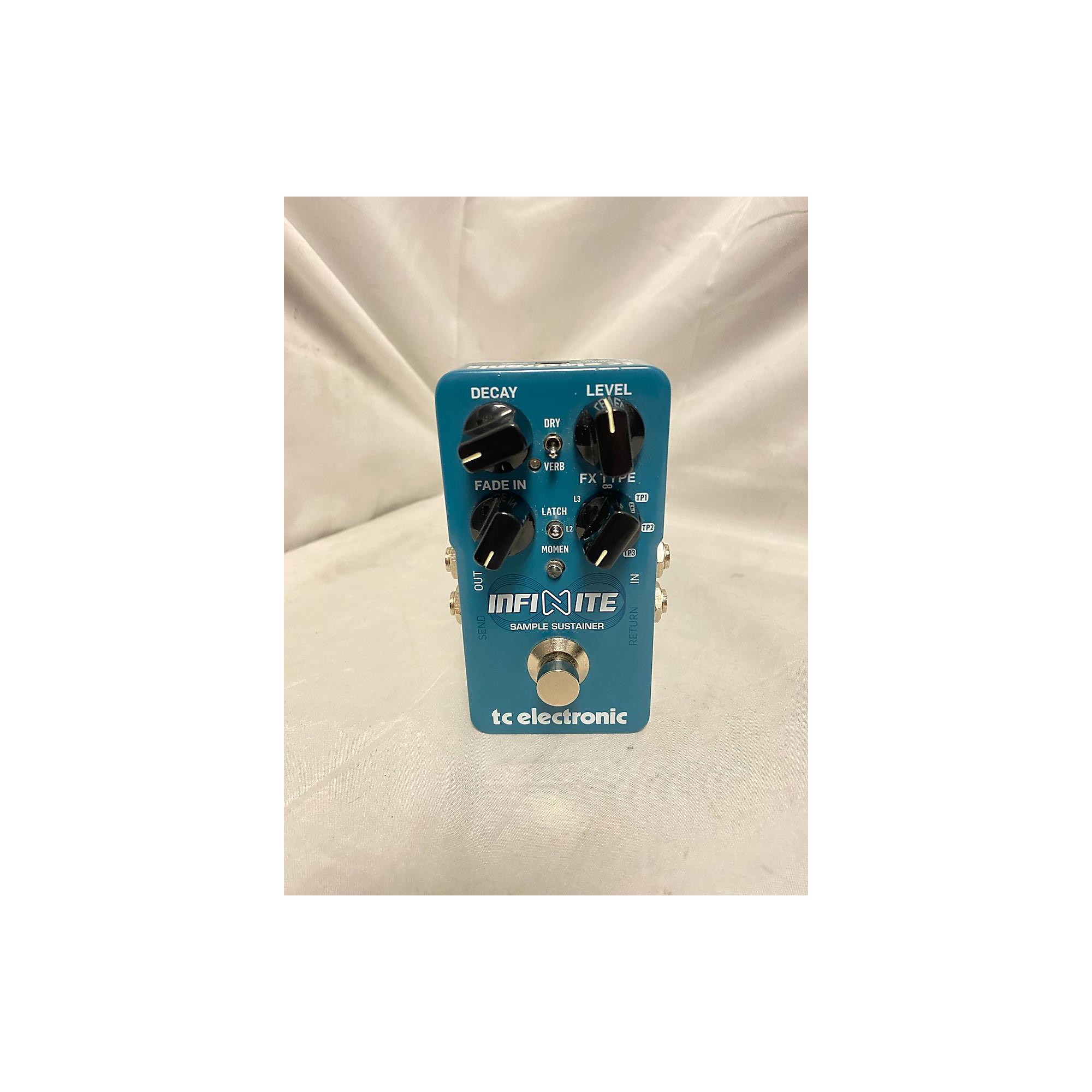 Used TC Electronic Infinite Sample Sustainer Effect Pedal | Guitar