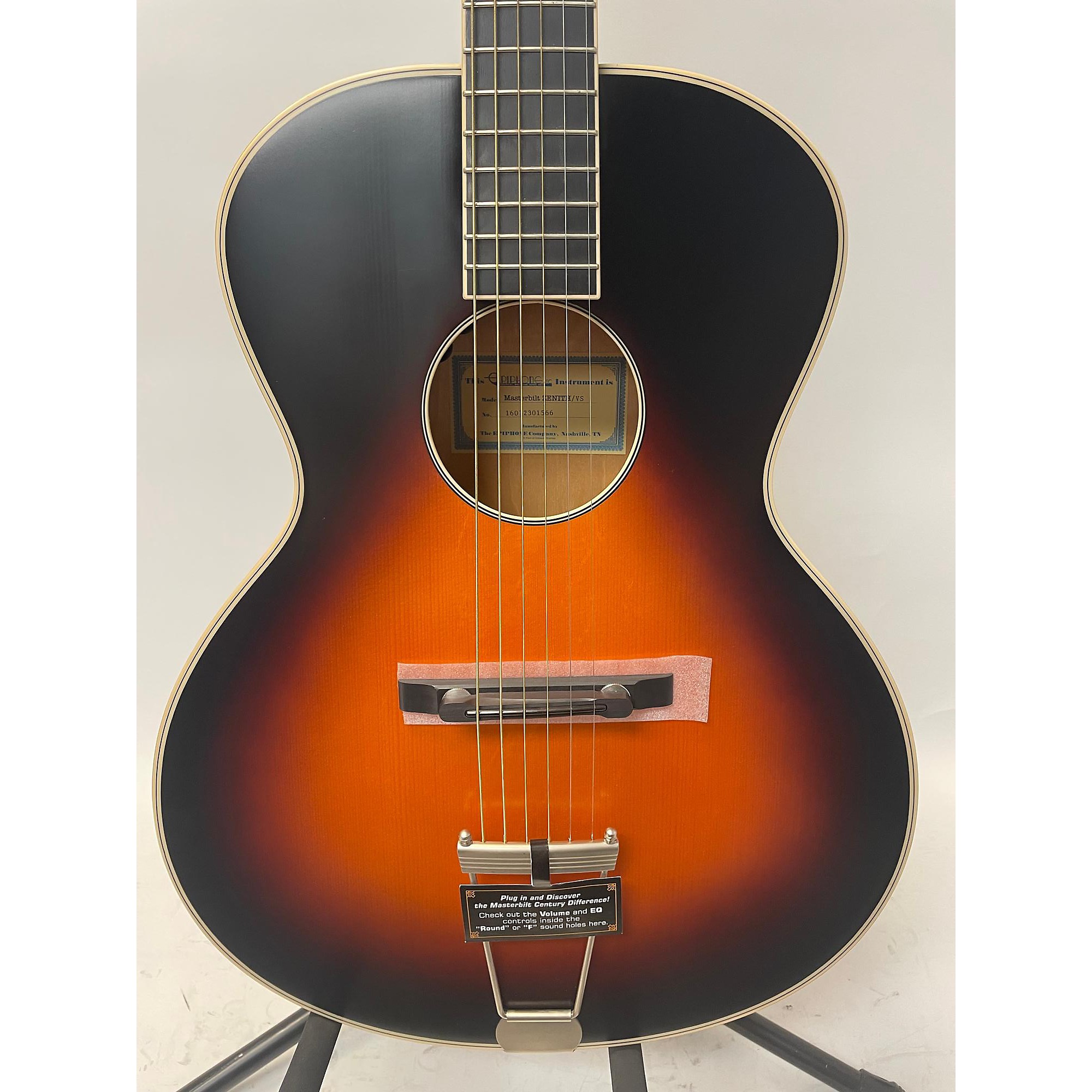 Used Epiphone Masterbuilt Century Collection Zenith Acoustic