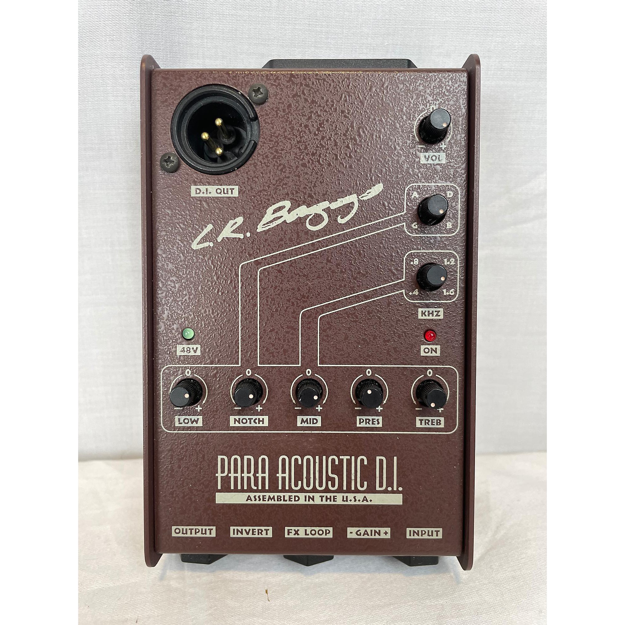 Used LR Baggs Para Acoustic DI Direct Box Pre With EQ Direct Box