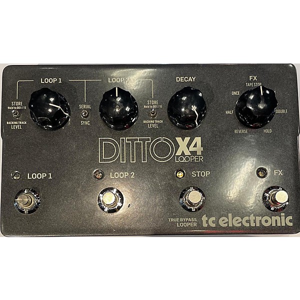 Used TC Electronic Ditto X4 Looper Pedal | Guitar Center