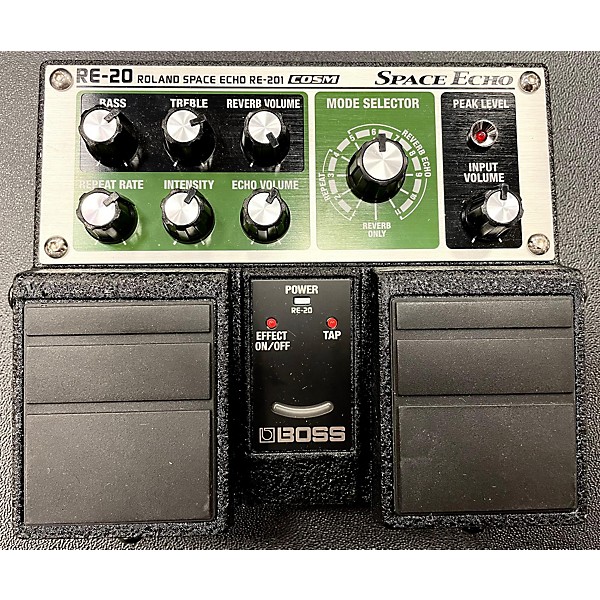 Used BOSS RE20 Space Echo Effect Pedal | Guitar Center