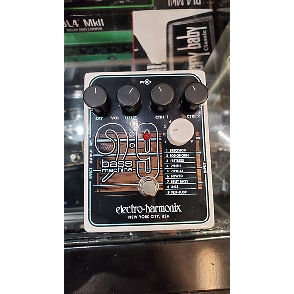 Used Electro-Harmonix BASS9 Bass Machine Bass Effect Pedal