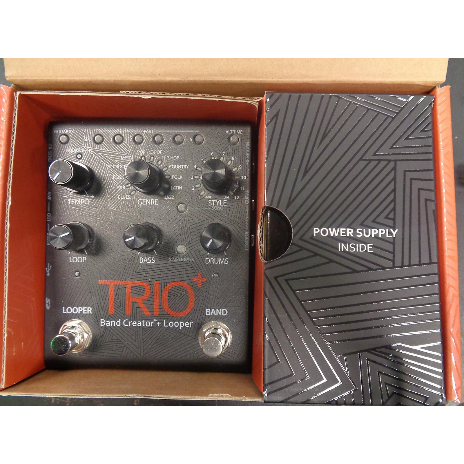 Used DigiTech Trio+ Band Creator Plus Looper Pedal | Guitar Center