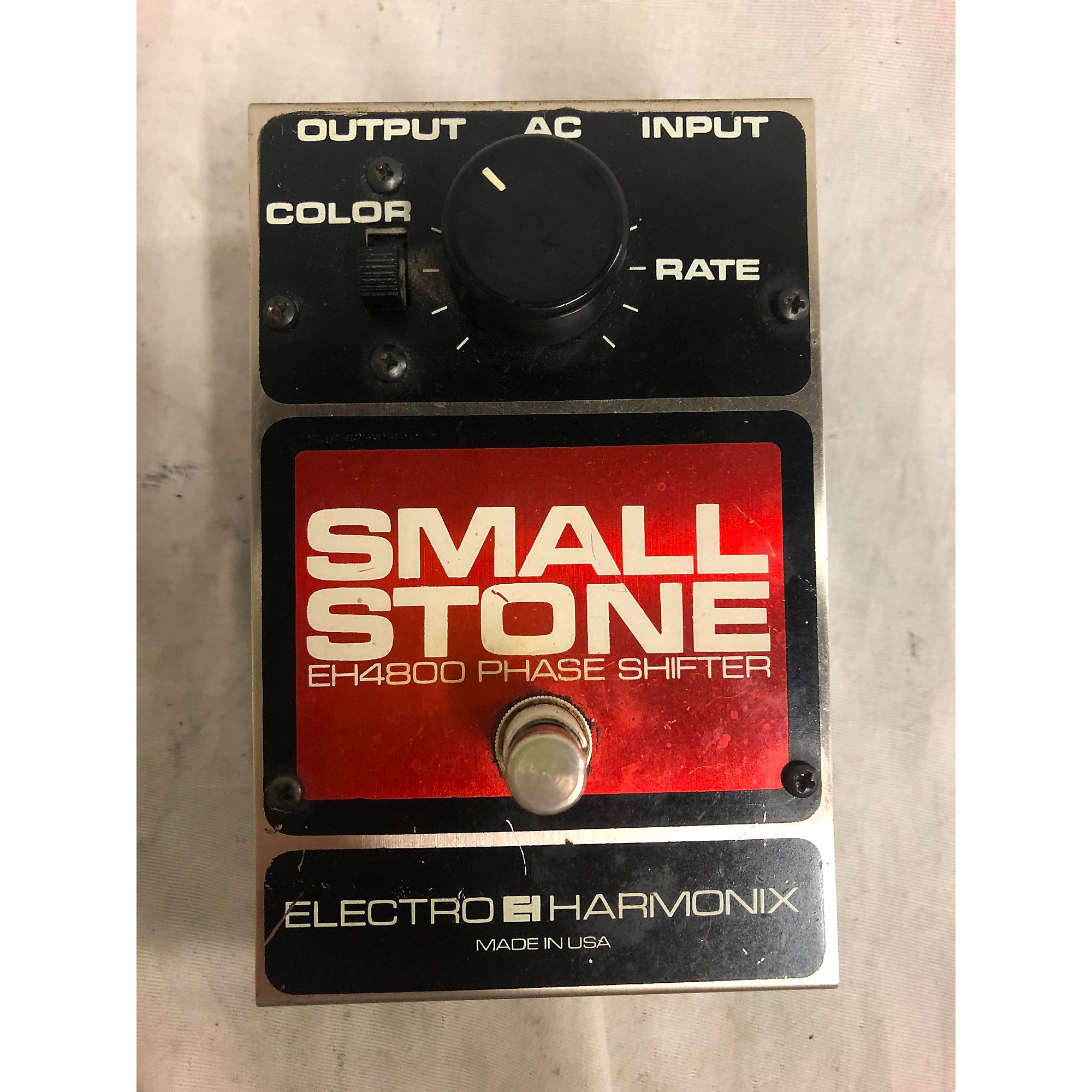 Vintage Electro-Harmonix 1982 Small Stone Eh4800 Phase Shifter Effect Pedal