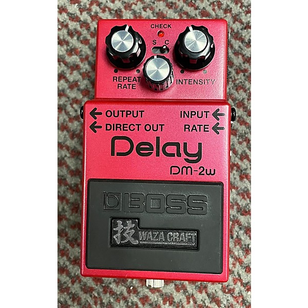 Used BOSS DM2W Delay Waza Craft Effect Pedal | Guitar Center