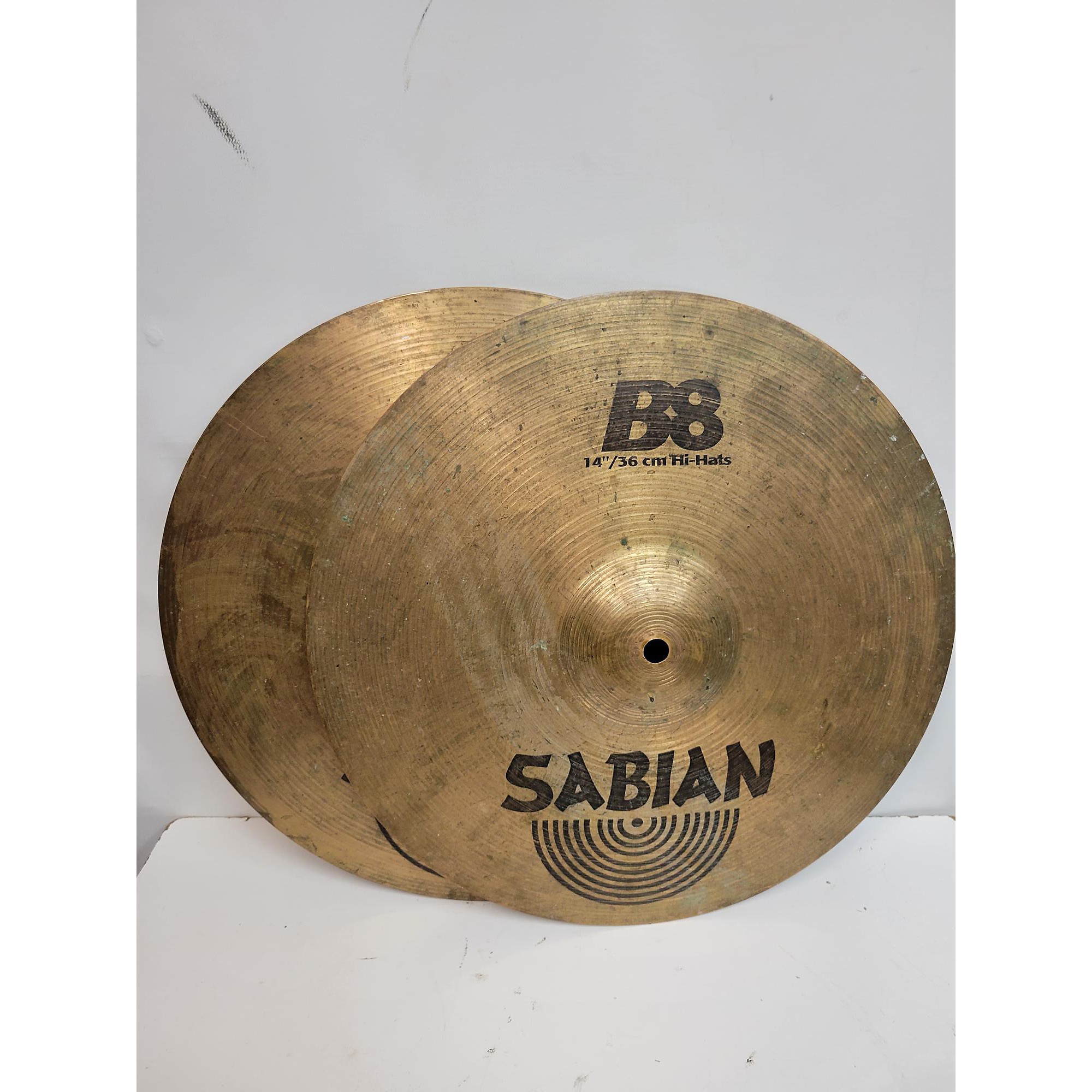 Used SABIAN 14in B8 Pro Hi Hat Pair Cymbal | Center