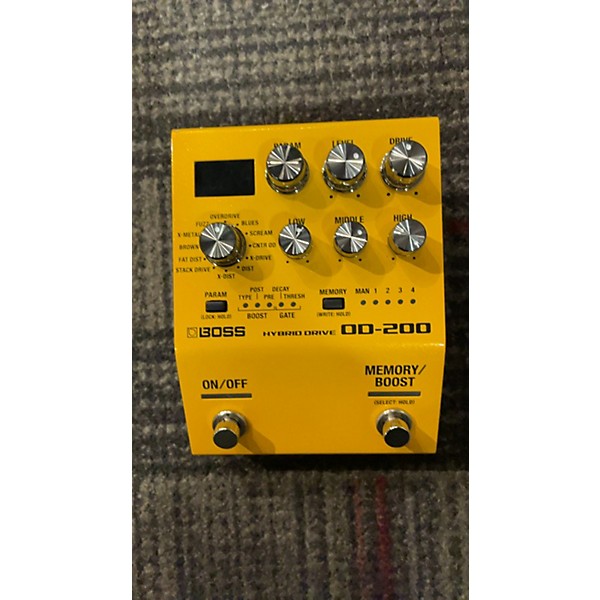 Used BOSS OD 200 Effect Pedal | Guitar Center