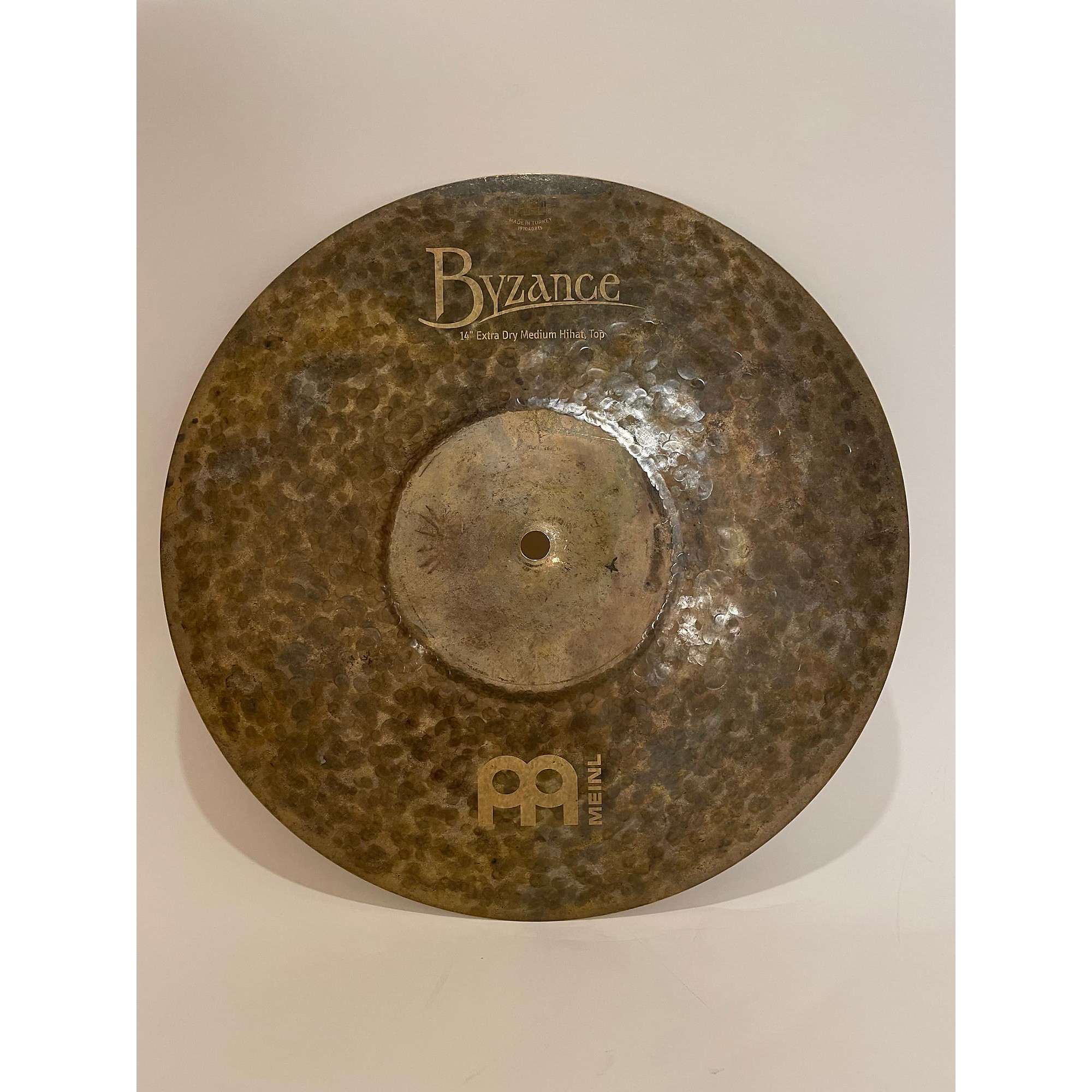 Used MEINL 14in Byzance Extra Dry Medium Hihat Pair Cymbal