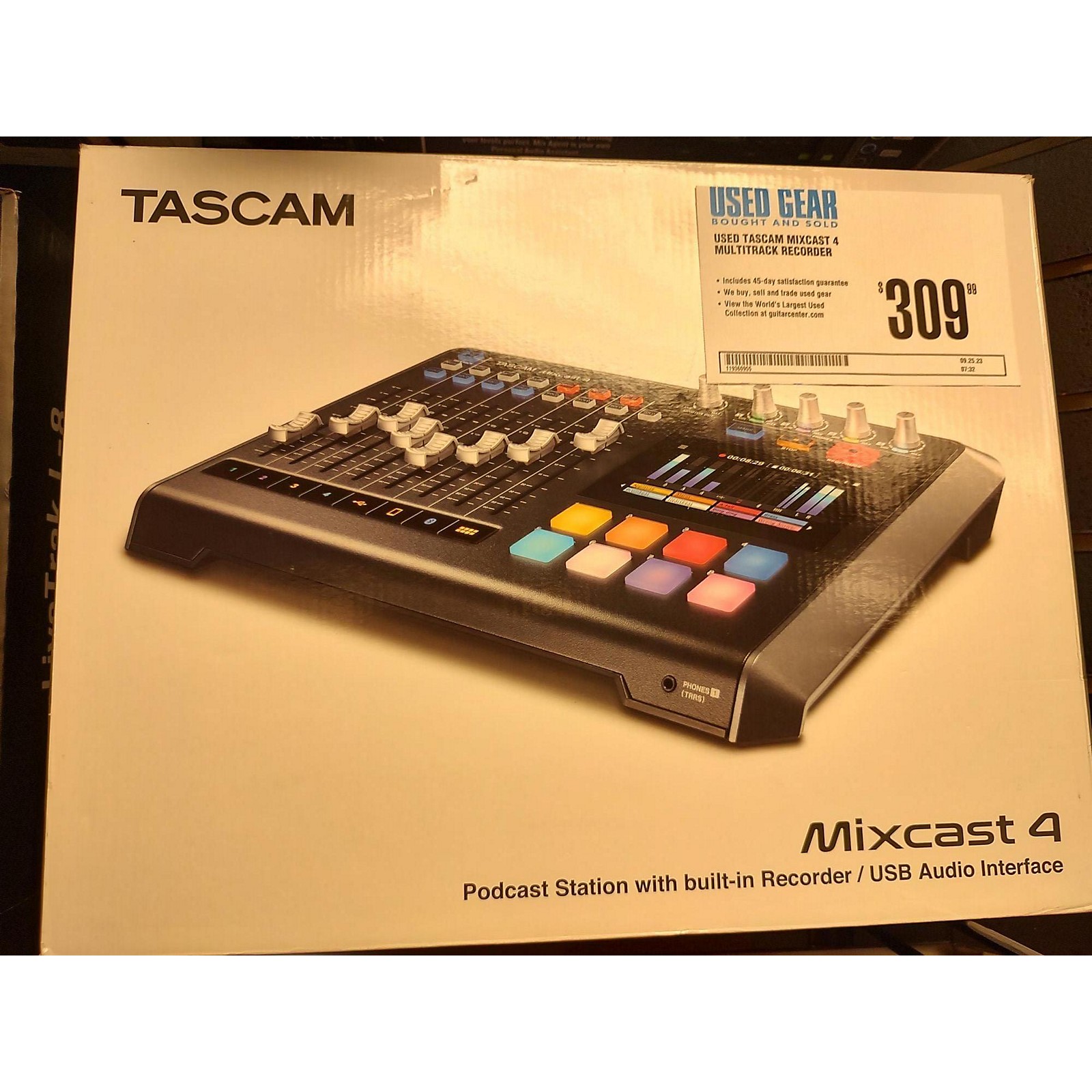 Used TASCAM Mixcast 4 MultiTrack Recorder