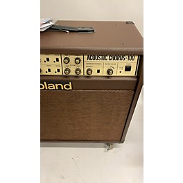 Used Roland Acoustic Chorus-100 Acoustic Guitar Combo Amp