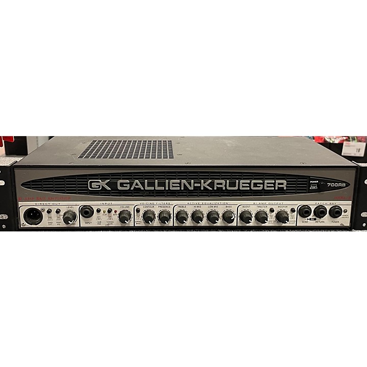 Used Gallien-Krueger 700RB-II 480/50W Bass Amp Head | Guitar Center