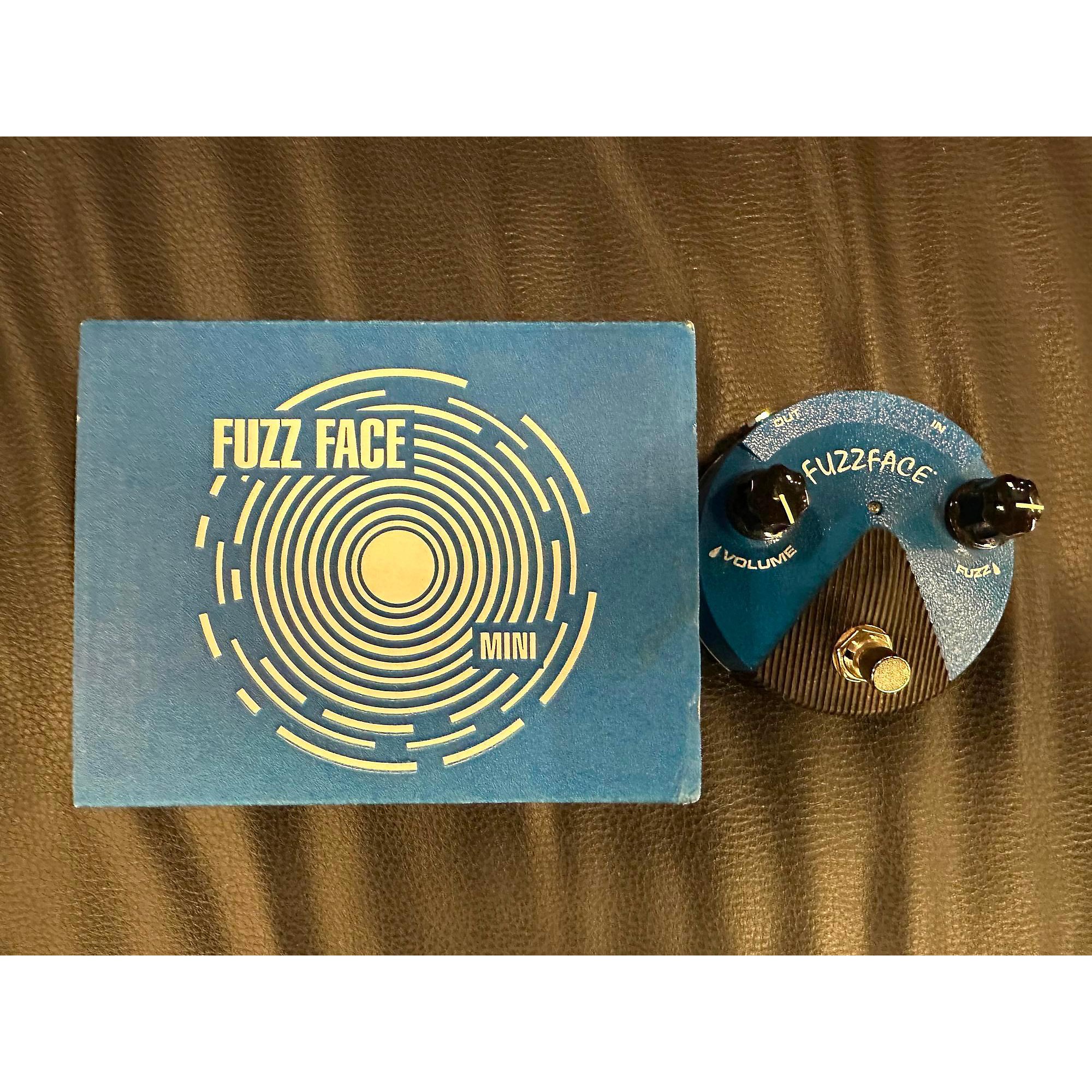 Used Dunlop FFM1 Silicon Fuzz Face Mini Blue Effect Pedal | Guitar