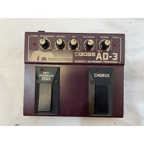 Used BOSS AD3 Acoustic Instrument Processor Effect Processor