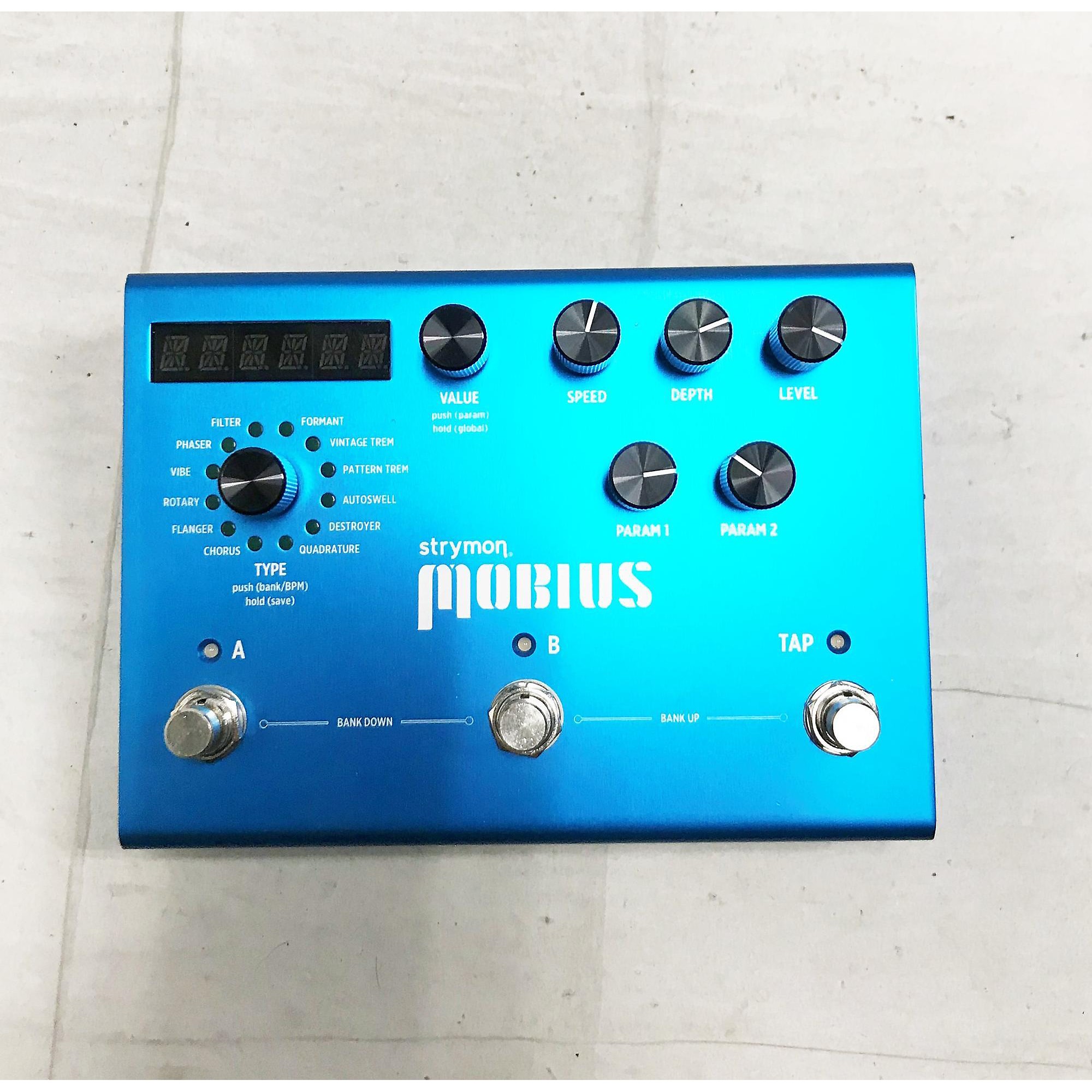 Used Strymon Mobius Multidimensional Modulation Effect Pedal