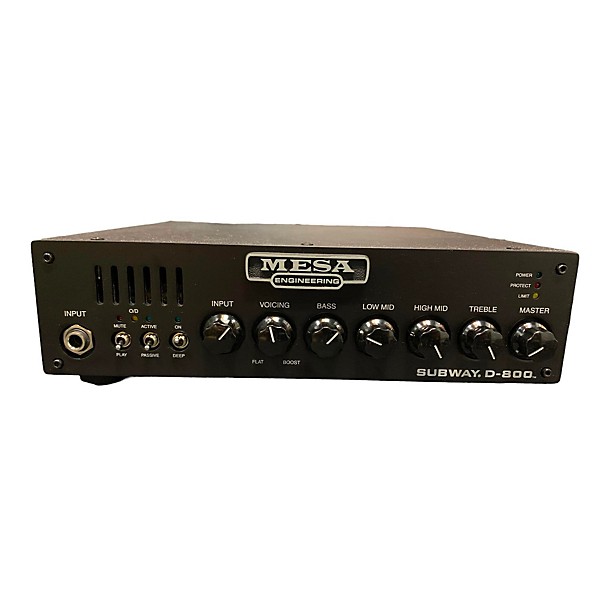 Used MESA/Boogie SUBWAY D-800 Bass Amp Head