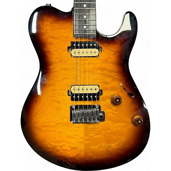 Used Tagima Classic Series T-Style 2 Color Sunburst Solid Body Electric Guitar