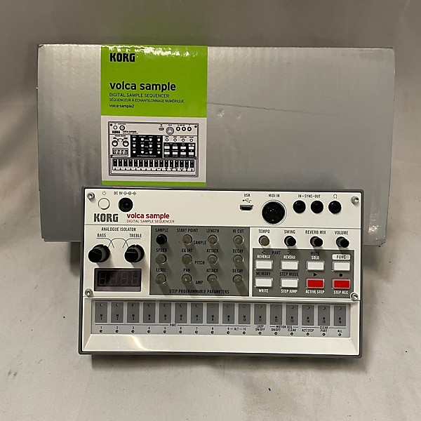 Used KORG Volca Sample Synthesizer | Guitar Center