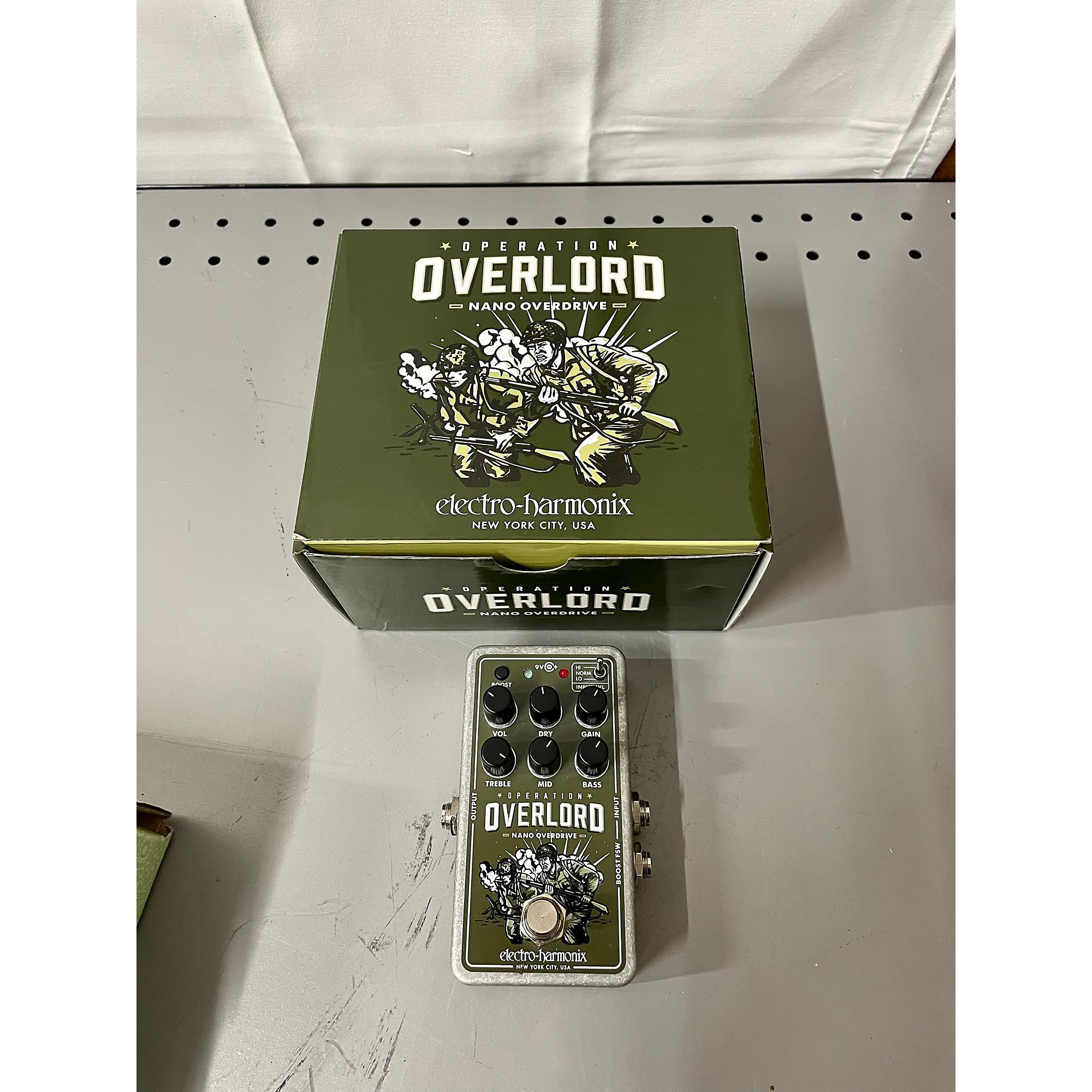 Used Electro-Harmonix Operation OverLord Effect Pedal