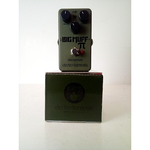 Used Electro-Harmonix 2023 Green Russian Big Muff Pi Fuzz Effect