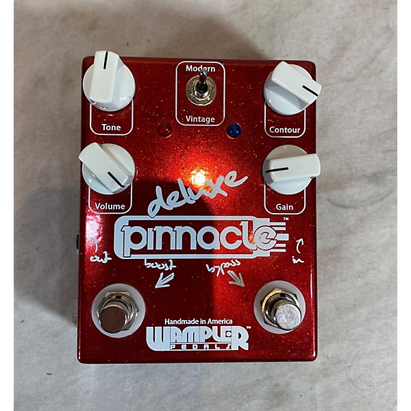 Used Wampler Pinnacle Deluxe Distortion Effect Pedal | Guitar Center