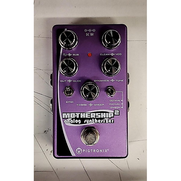 Used Pigtronix Mothership 2 Analog Synthesizer Effect Pedal
