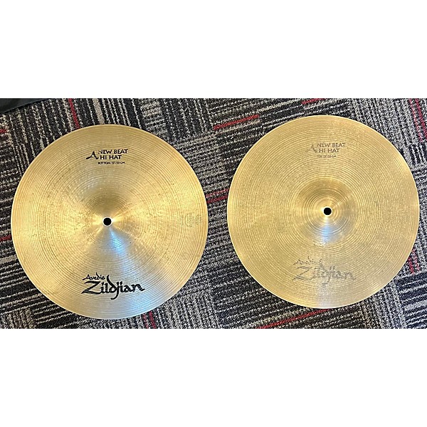 Used Zildjian 13in New Beat Hi Hat Pair Cymbal | Guitar Center