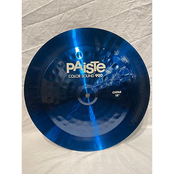 Used Paiste 18in 2000 Series Colorsound China Cymbal