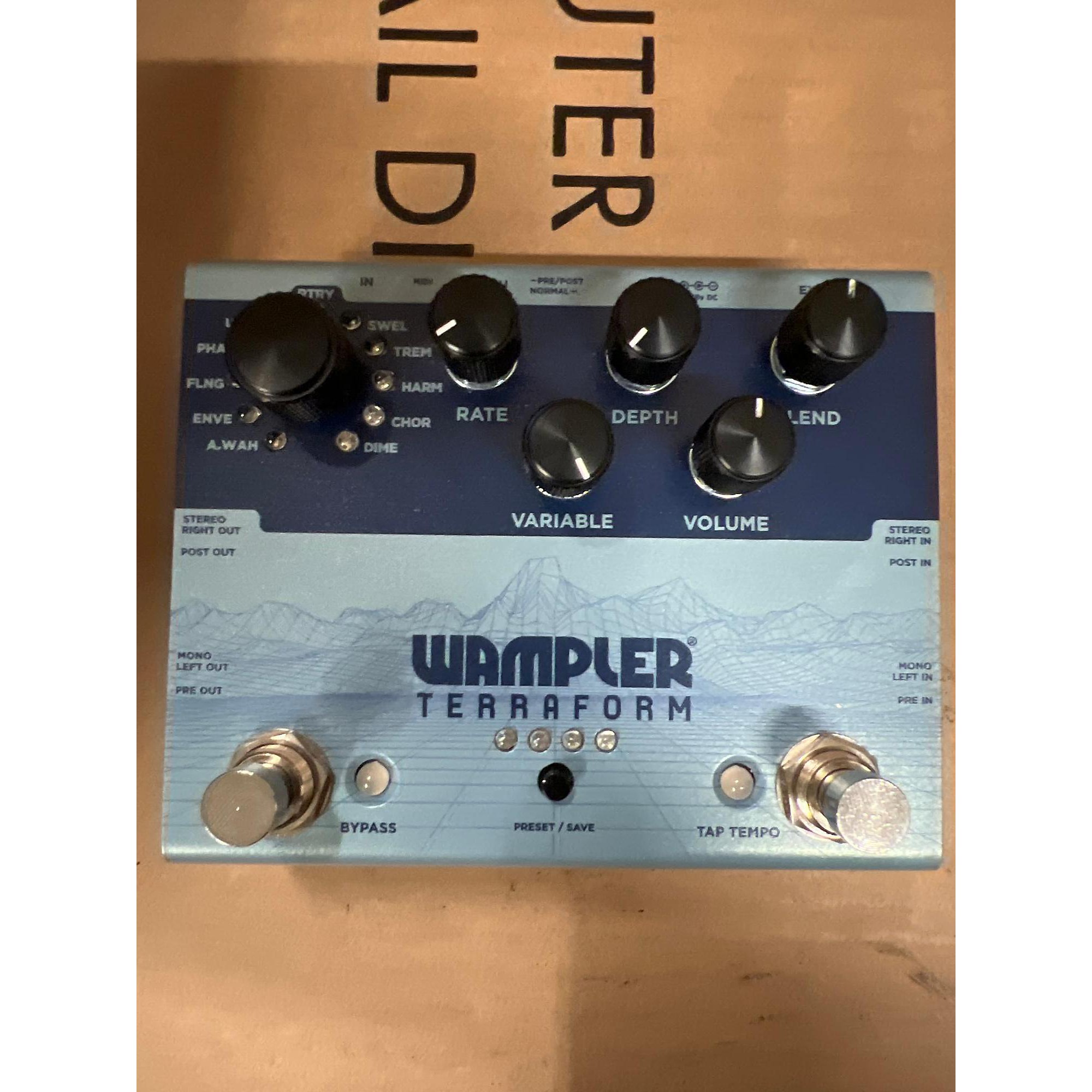 Used Wampler Terraform Effect Processor | Guitar Center