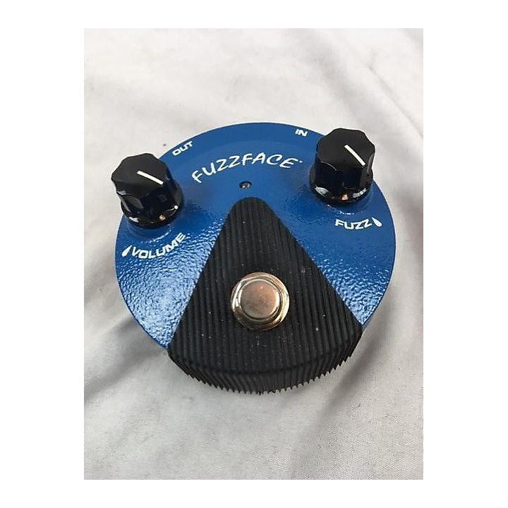 Used Dunlop FFM1 Silicon Fuzz Face Mini Blue Effect Pedal | Guitar