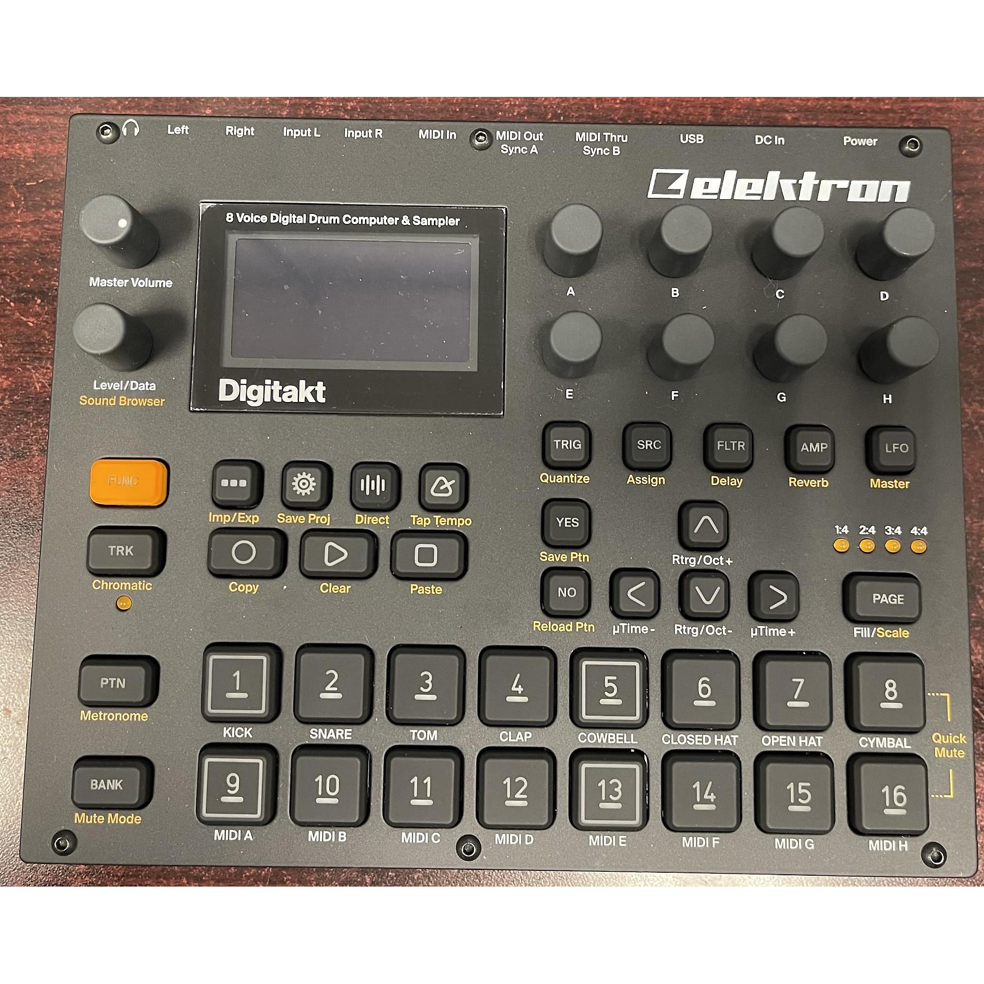 Used Used Digitakt Elektron Drum Machine | Guitar Center