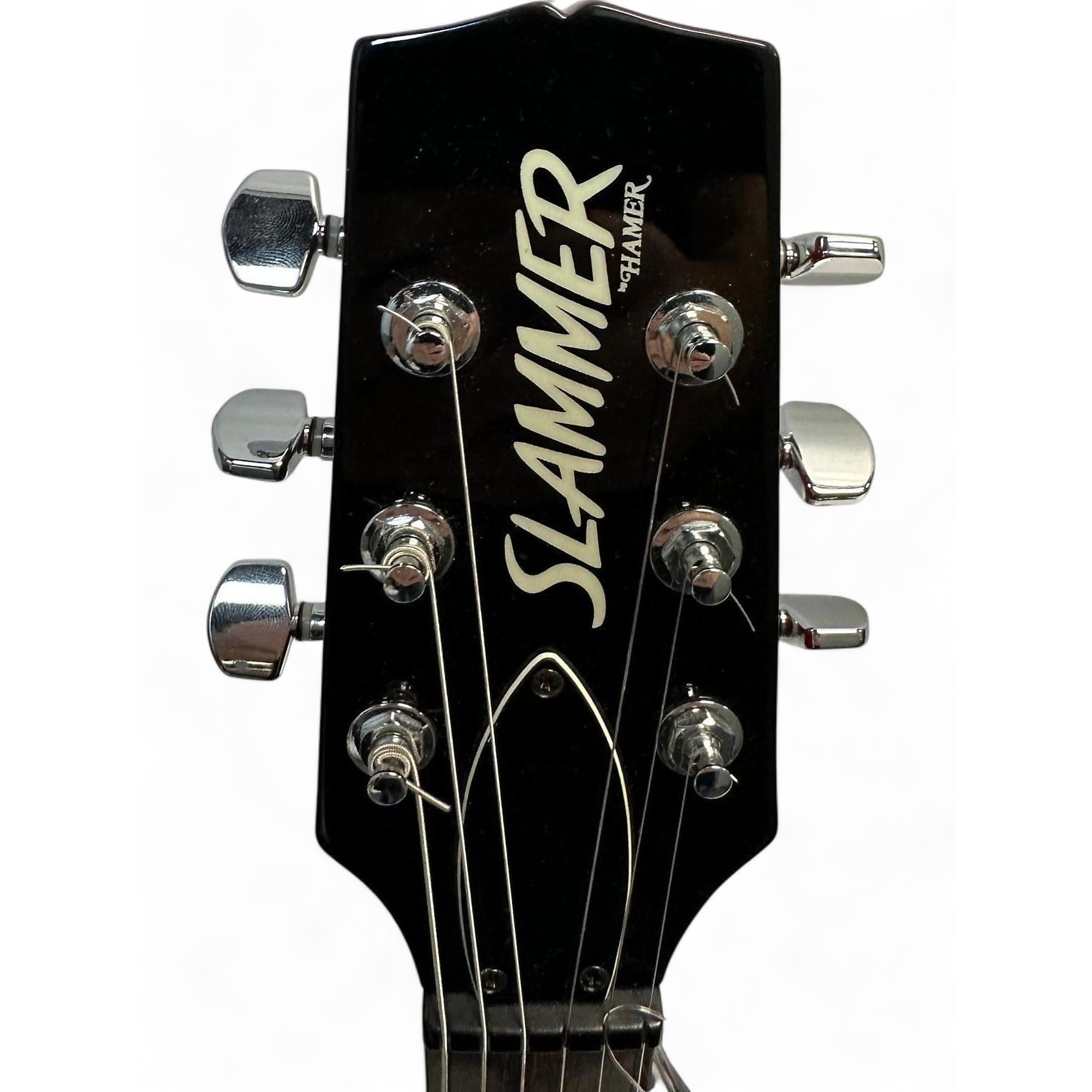 Used Hamer Used Hamer Slammer Candy Red Burst Solid Body