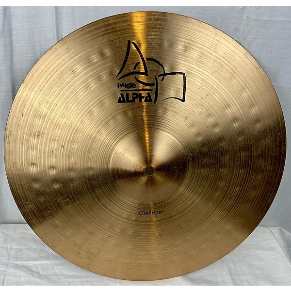 Used Paiste 16in Alpha Crash Cymbal | Guitar Center