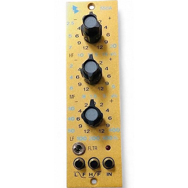Used API 550A 50th Anniversary Gold Equalizer