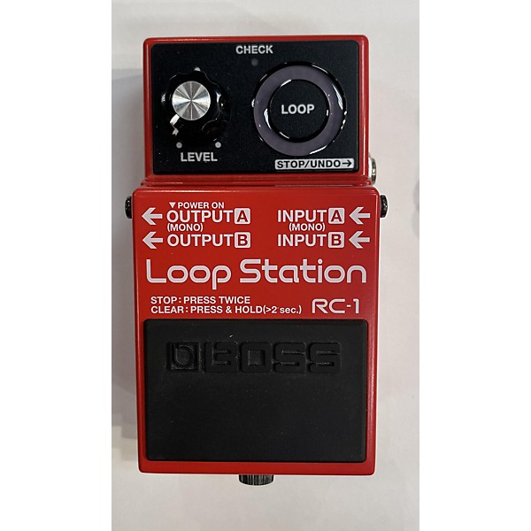 Used BOSS RC1 Loop Station Pedal Guitar Center