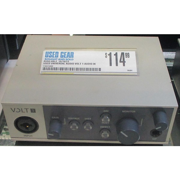 Used Universal Audio Volt 1 Audio Interface Guitar Center